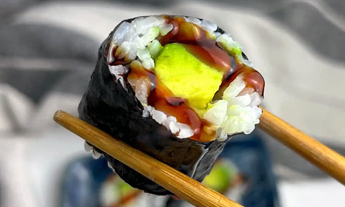 Avocado Sushi Rice Stir